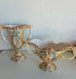 Coppia di vasi Capodimonte 