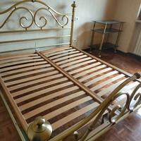 Letto in ottone