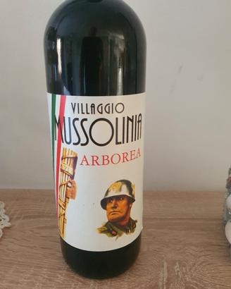 bottiglia mussolinia 2012