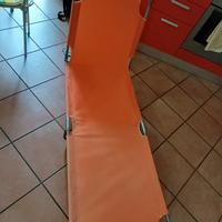 lettino mare pieghevole 