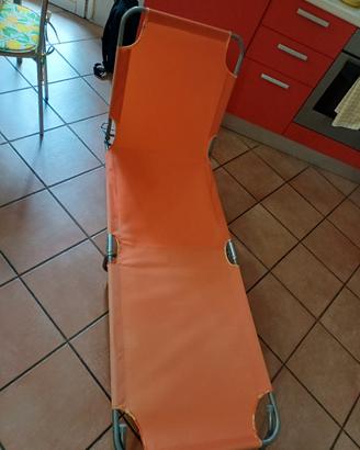 lettino mare pieghevole 