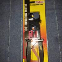 pinza crimpatrice  taglia e spela cavi