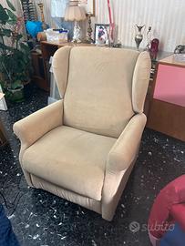 Poltrona elettrica a 2 motori spaziorelax