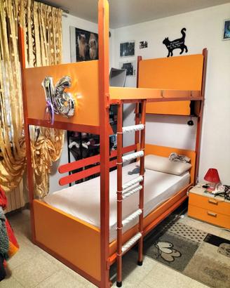 Struttura/telaio per letto a castello artigianale