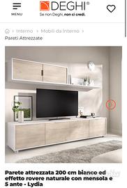 Parete tv deghi lydia