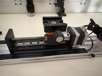 Slitta macro motorizzata MJKZZ Sr-90p