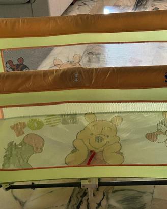 Lettino da campeggio 120X60 arancione