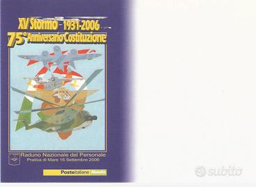 172 - CARTOLINA - 75° ANNIV.  15° STORMO - 09/2006