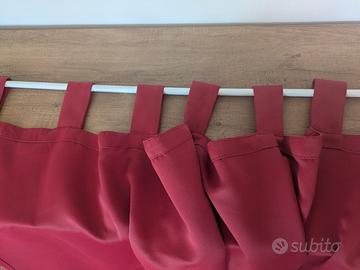 Tende Camera Letto Rosso Scuro