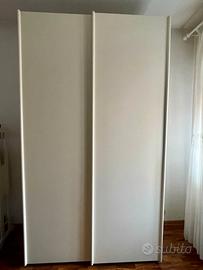 Armadio a due ante Bianco Alpino