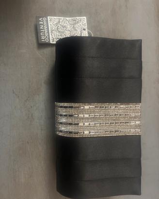 Pochette per cerimonia nero