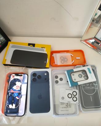 iPhone 17 pro Blue Deep 