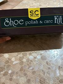 Kit manutenzione e pulizia scarpe