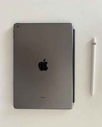 Ipad 8, apple pencil e tastiera e cover