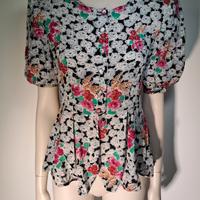 Mariella Burani vintage blouse 42 IT