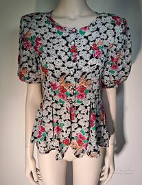 Mariella Burani vintage blouse 42 IT