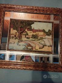  cavalli, quadro dipinto a mano