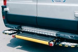 Pedana a scomparsa per disabili