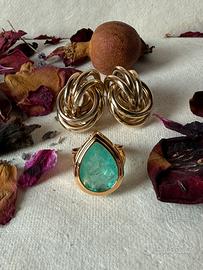 Orecchini e anello set