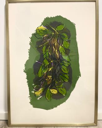 Litografia a colori Morlotti Ennio