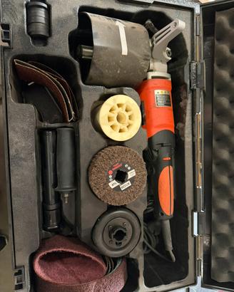Satinatrice fast grinder + accessori