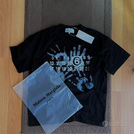 T-shirt Maison Margiela MM6 grafica handprint (S)
