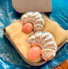 Orecchini argento con quarzo