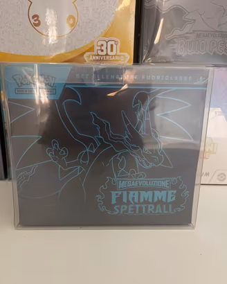 Pokémon set allenatore etb fiamme spettrali (IT)