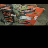 Trattorino tagliaerba + decespugliatore blackdeker