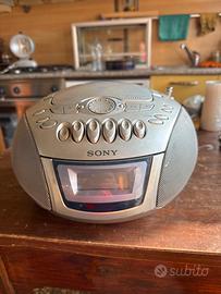Radio cd musicassetta sony