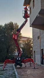 piattaforma aerea a ragno