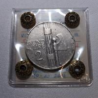 moneta buono da 2 lire 1927 - rara - 