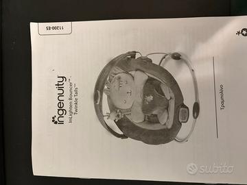 Sdraietta per neonati Ingenuity InLighten