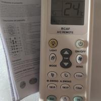 Telecomando climatizzatore universale