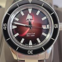 Rado Captain Cook rosso rubino ghiera ceramica