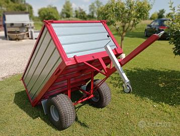 CARRETTO PER GIARDINAGGIO IN FERRO ZINCATO