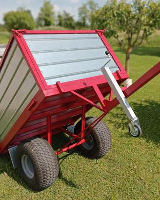 CARRETTO PER GIARDINAGGIO IN FERRO ZINCATO