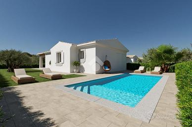 VILLA A SCHIERA A BUDONI