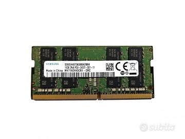 RAM DDR4 SO-DIMM LAPTOP 16 GB 2400 mhz SAMSUNG