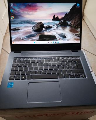 notebook ultrabook acer.intel i5-1135g7-8-giga-256