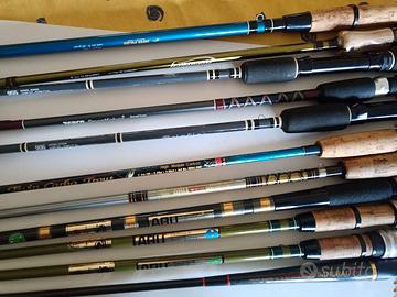 Canne spinning vintage