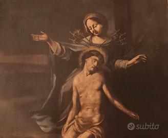 Dipinto Madonna Addolorata  XVIII Sec. con perizia