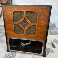 Radio a valvole vecchia