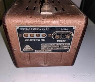 stabilizzatore di tensione d'epoca r/120 