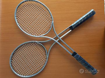 Racchette da Tennis Vintage - allumino - mai usate