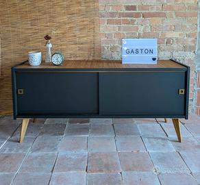 Mobile TV-Credenza Vintage Mid-Century