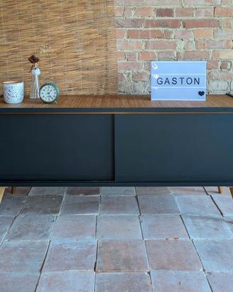 Mobile TV-Credenza Vintage Mid-Century