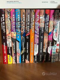 Kaguya Sama Love is war vol. 1-12 ita