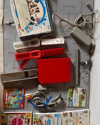 CONSOLE NINTENDO WII ROSSA 25 TH ANNIVERSARY