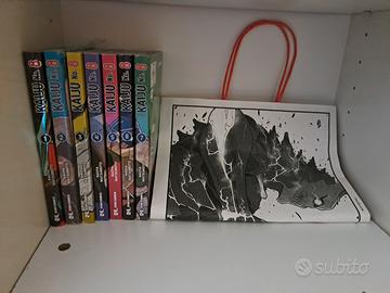 Manga Kaiju n.8 dal volume 1 al 7